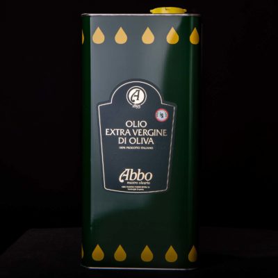 Olio extravergine di oliva high standard 100% italiano Abbo
