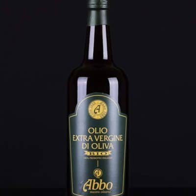 Olio Extravergine di Oliva 100% italiano Abbo in bottiglia da 1lt