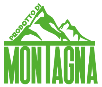 Logo prodotto di montagna