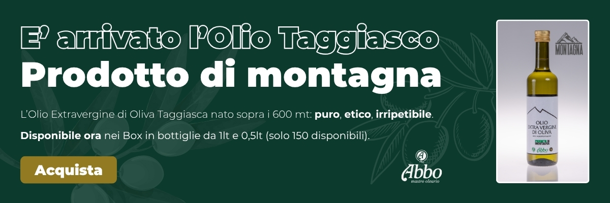 olio evo taggiasco - prodotto di montagna
